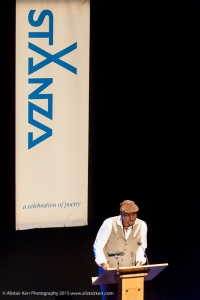 Kei Miller at StAnza 2015, photo www.alistairkerr.com